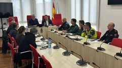 Reuni&oacute;n de la Xunta Local de Seguridade de Ames