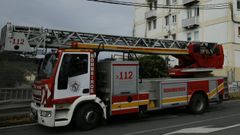 Imagen de archivo de una intervenci�n de los bomberos de Arteixo