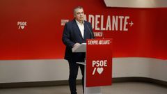 El secretario de organizaci�n del PSOE, Santos Cerd�n