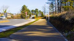 Lugar en el que se produjo el accidente de tr�fico de este viernes.