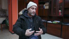 En la imagen, Diego Barcia, retratado este lunes en Fene