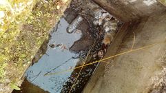 Imagen de archivo de un vertido de aguas residuales en A Groba