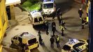 Despliegue policial por la reyerta