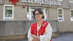 Beatriz Mato Paredes, t�cnica desde 2009 del proyecto Personas sin hogar de Cruz Roja
