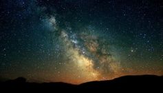 Cielo de Pena Trevinca, en A Veiga, zona declarada como destino tur�stico Starlight para disfrutar de las estrellas.