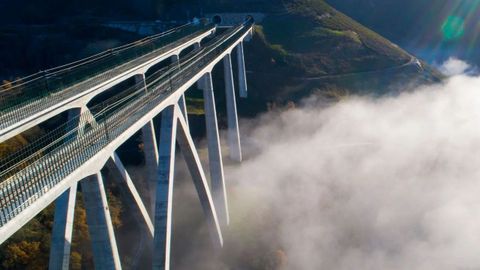 El viaducto de Teixeiras, uno de los contratos que sufri ms retrasos