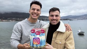 Alejandro Pregal y Daniel Paredes, creadores de la empresa de venta de pescado Del Mar Para Ti, que tiene una estrategia muy activa en redes sociales.