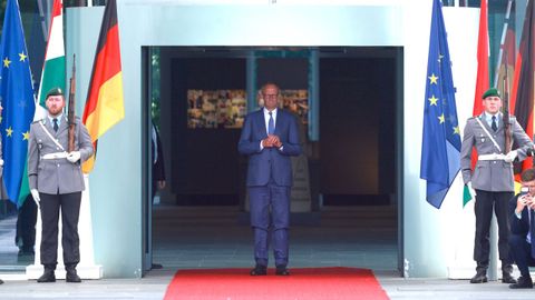 Friedrich Merz, en una imagen de este martes