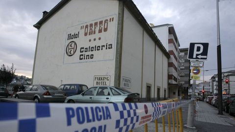 El Orfeo de Viveiro, poco antes de su demolici�n