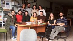 Alumnos del programa AgroMar, que funciona en el campus lucense
