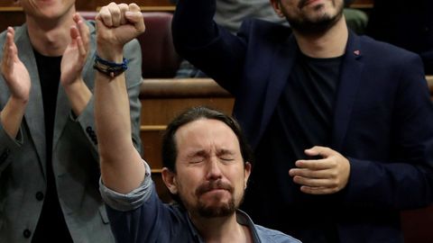 Iglesias, emocionado