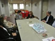 Mar Barc�n, reunida con representantes de Apecco. 