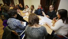 El consello escolar municipal se reuni� en Vila Melania. 