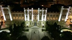 Palacio de Justicia, sede del TSXG, en A Corua