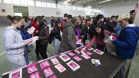 Imagen de la anterior edici�n de la feria de universidades celebrada en Cee