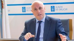 El gerente de la Axencia Galega de Coecemento en Sade (ACIS) Antonio Fernndez-Campa.