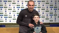 Roberto Mart�nez junto a George Shaw