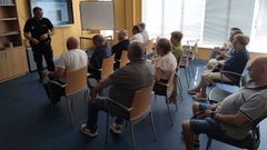 En la charla se abordaron diferentes tem�ticas relacionadas con la ciberdelicuencia o los robos en viviendas, entre otros