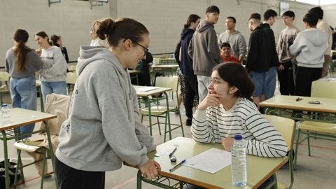 Pruebas de selectividad en el IES Vilar Ponte de Viveiro