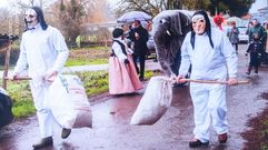 Fotografa de la exposicin sobre el entroido de Val de Francos