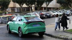 Imagen de un veh�culo VTC, en A Coru�a, en una imagen de archivo.