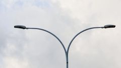 Imagen de archivo de iluminaci�n p�blica en Carballo