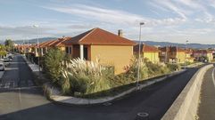 Muchas de las casas desocupadas se encuentran en el per�metro de la urbanizaci�n, situada en la zona O Boial
