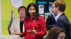 La ministra del Interior del Reino Unido, Suella Braverman