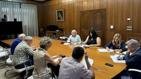 Reunin de la Junta de Gobierno de la Diputacin de Ourense.