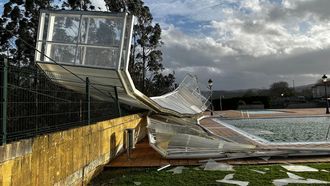 Los estragos de la borrasca Nils en Galicia, en im�genes