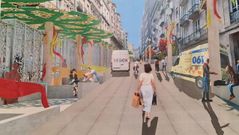 Dise�o que J�come baraja para humanizar la calle Concordia