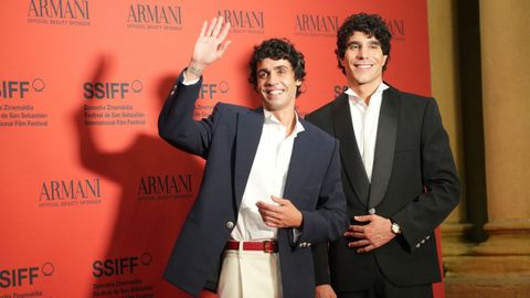 Javier Ambrossi y Javier Calvo, en San Sebasti&aacute;n el pasado fin de semana