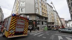 El incendio se produjo en el restaurante Punto Menos