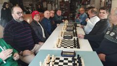 La jornada en torno al ajedrez, celebrada en O Seixoso, Cesullas (Cabana)