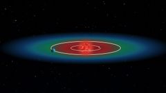 Representaci�n art�stica del sistema planetario TOI-1752 y sus dos exoplanetas: el mundo de lava TOI-1752 b y el potencialmente habitable TOI-1752