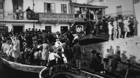Paso das Misins Pedagxicas por Malpica, ano 1933
