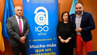 Presentaci�n del centenario del Centro Asturiano de Oviedo