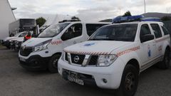 Veh�culos de Protecci�n Civil de Viveiro