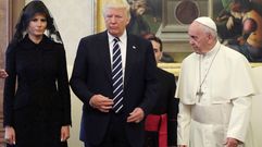 Las im�genes de la visita de Donald y Melania Trump al Vaticano