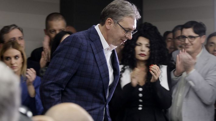 Vucic, tras admitir su derrota este domingo