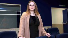 Ant�a Blanco, optometrista que particip� en Pontevedra en las jornadas sobre la enfermedad de Parkinson