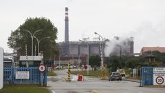 Complejo industrial de Alcoa en San Cibrao