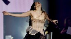 Rosala durante su pasada actuacin en Valencia.