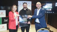 M�riam Louzao, Ghaleb Jaber Mart�nez y Anxo Lorenzo presentaron este lunes la programaci�n de Amal