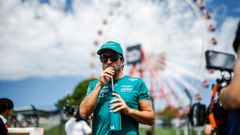 Fernando Alonso.Fernando Alonso, piloto de Aston Martin