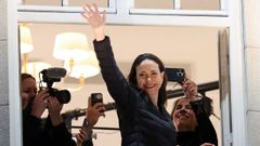 Mara Corina Machado llega a Oslo de madrugada y es aclamada por sus seguidores