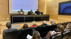 Venancio Salcines, Marta N�voa y Xos� Miguel P�rez.