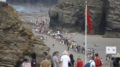 As Catedrais, en Ribadeo