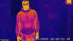 Imagen de una c�mara termogr�fica