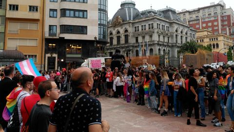 Manifestación por el orgullo LGTBI en Oviedo
